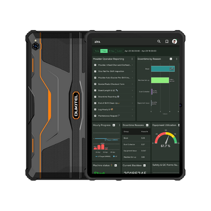 RT1 10" Rugged Tablet for Kamps