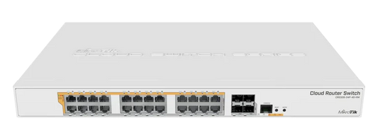 Zira Managed Industrial 24-Port PoE Router &amp; Switch